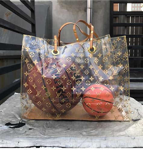 plastic louis vuitton bag